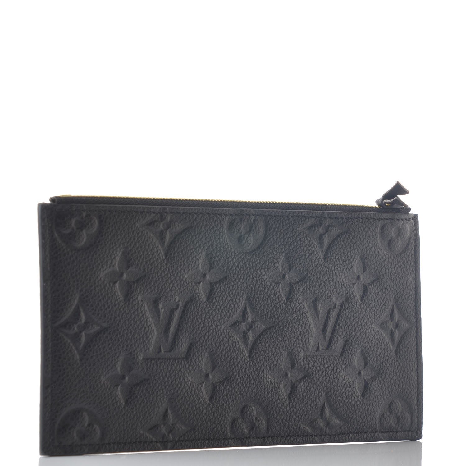 Louis Vuitton Empreinte Felicie Chain Wallet Zippered Insert Black 3 of 6