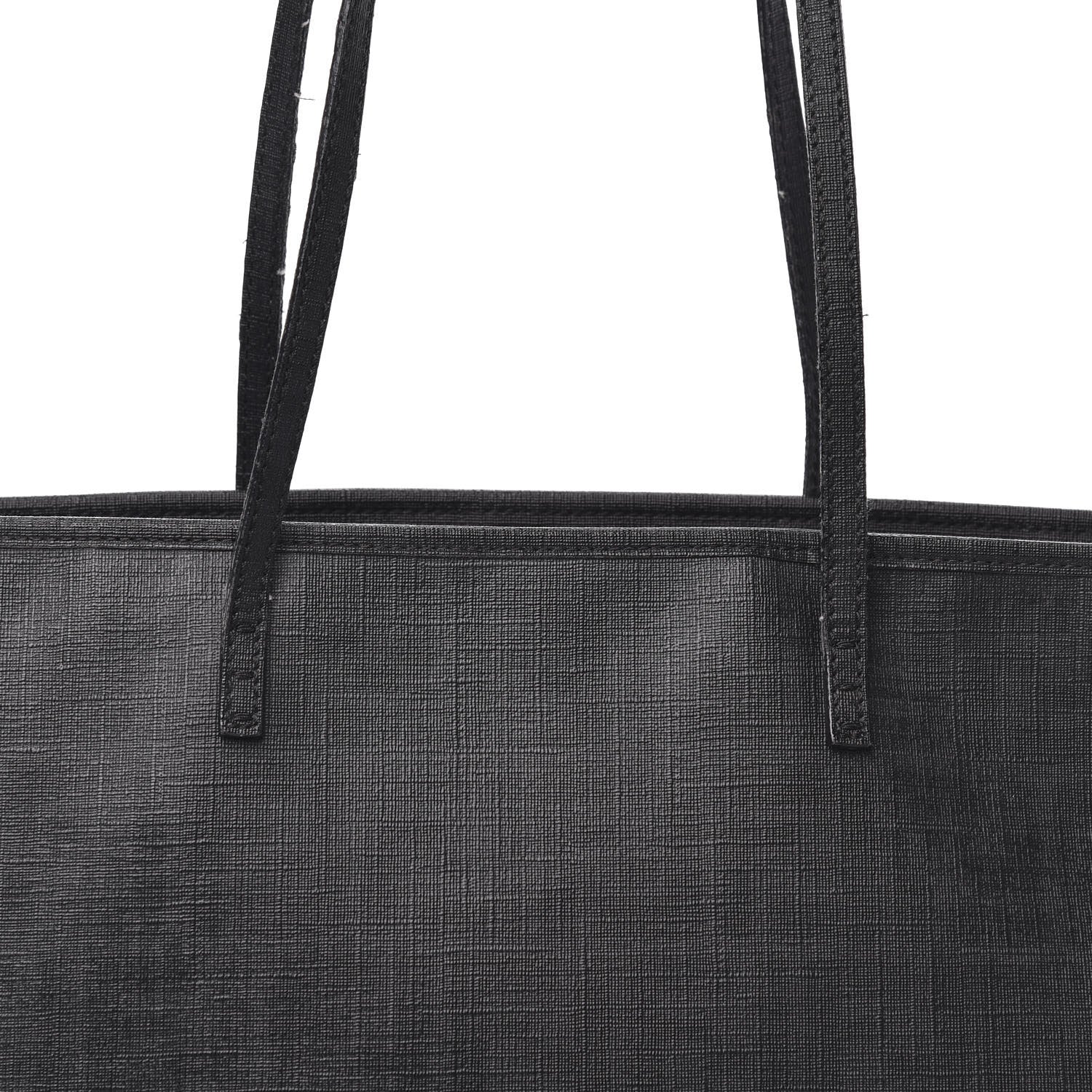 Fendi Zucca Spalmati Small Roll Tote Black 15 of 16