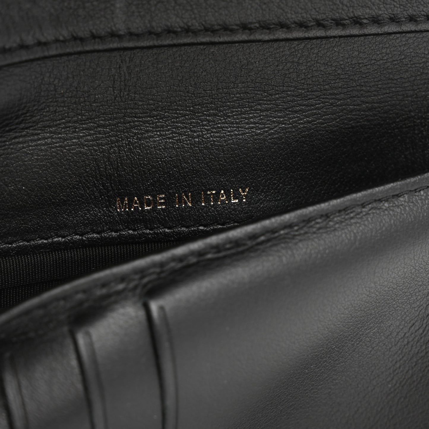 Lambskin Quilted Medium Boy Flap Wallet Black