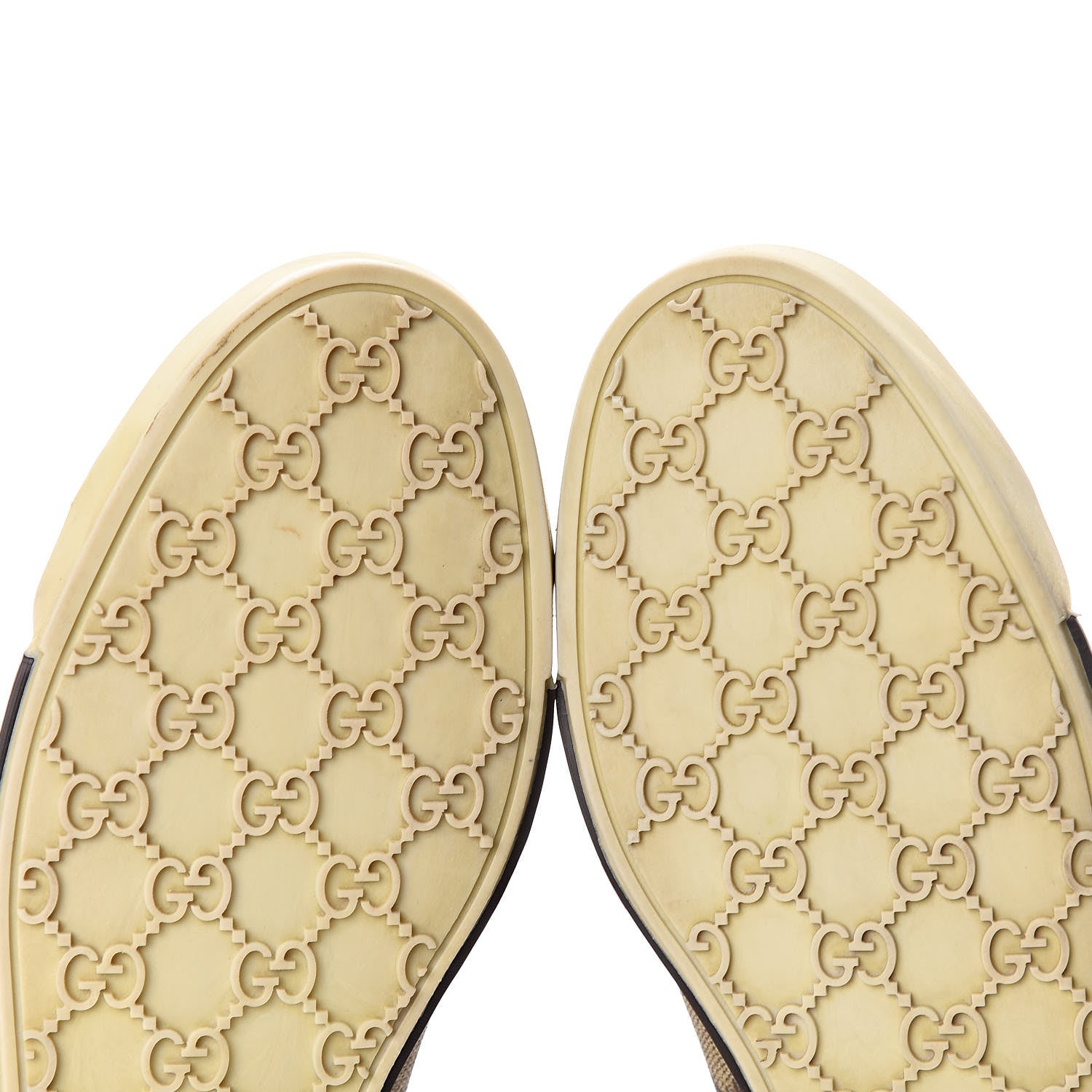 Gucci GG Monogram Web Womens Script Sneakers 38 Brown 9 of 12