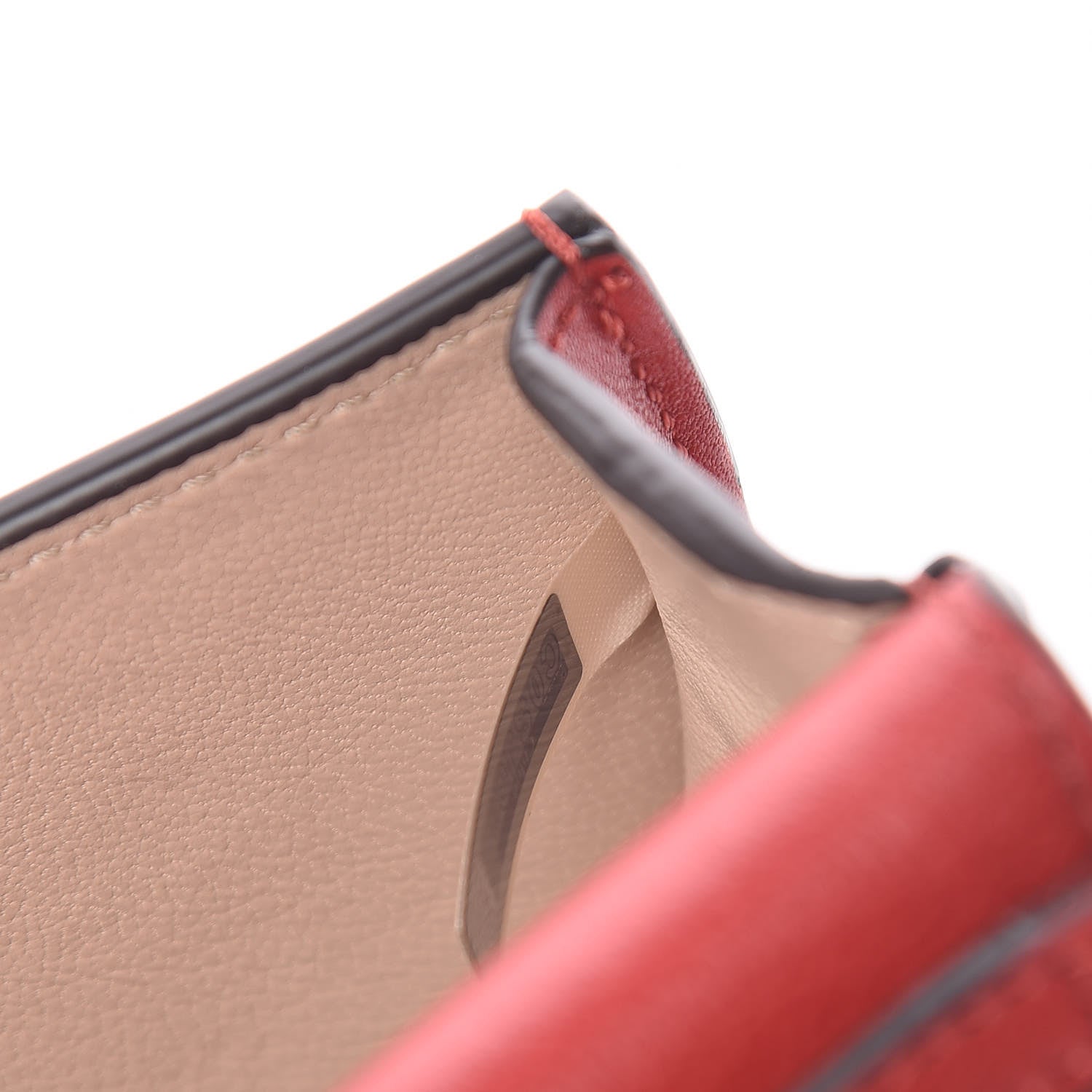 Chloe Calfskin Small Nile Bracelet Minaudiere Bag Dahlia Red 7 of 10