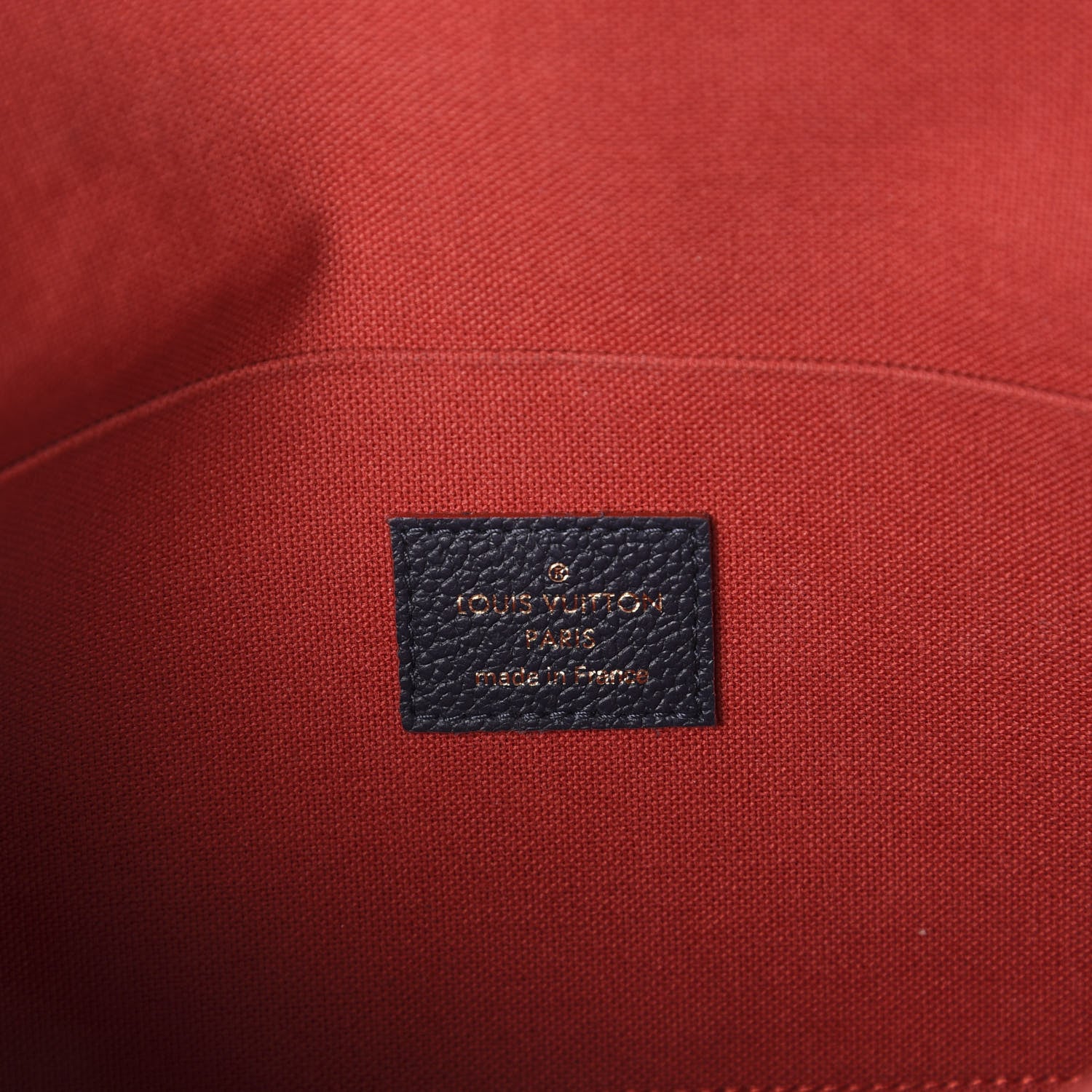 Louis Vuitton Empreinte Pochette Felicie Chain Wallet Marine Rouge 6 of 8