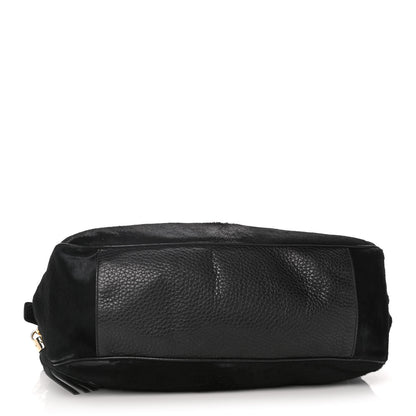 Gucci Pony Hair Medium Soho Bowler Black 4 of 14