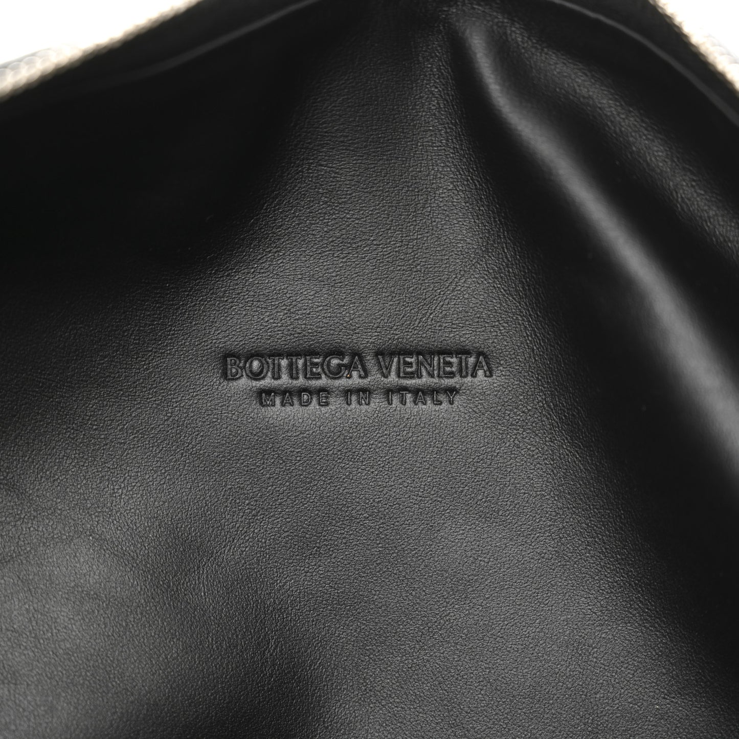 Nappa Intrecciato Teen Jodie Hobo Black