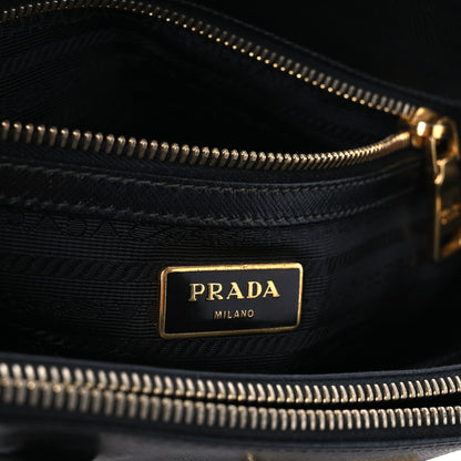 Prada Saffiano Small Galleria Double Zip Tote Black 6 of 12