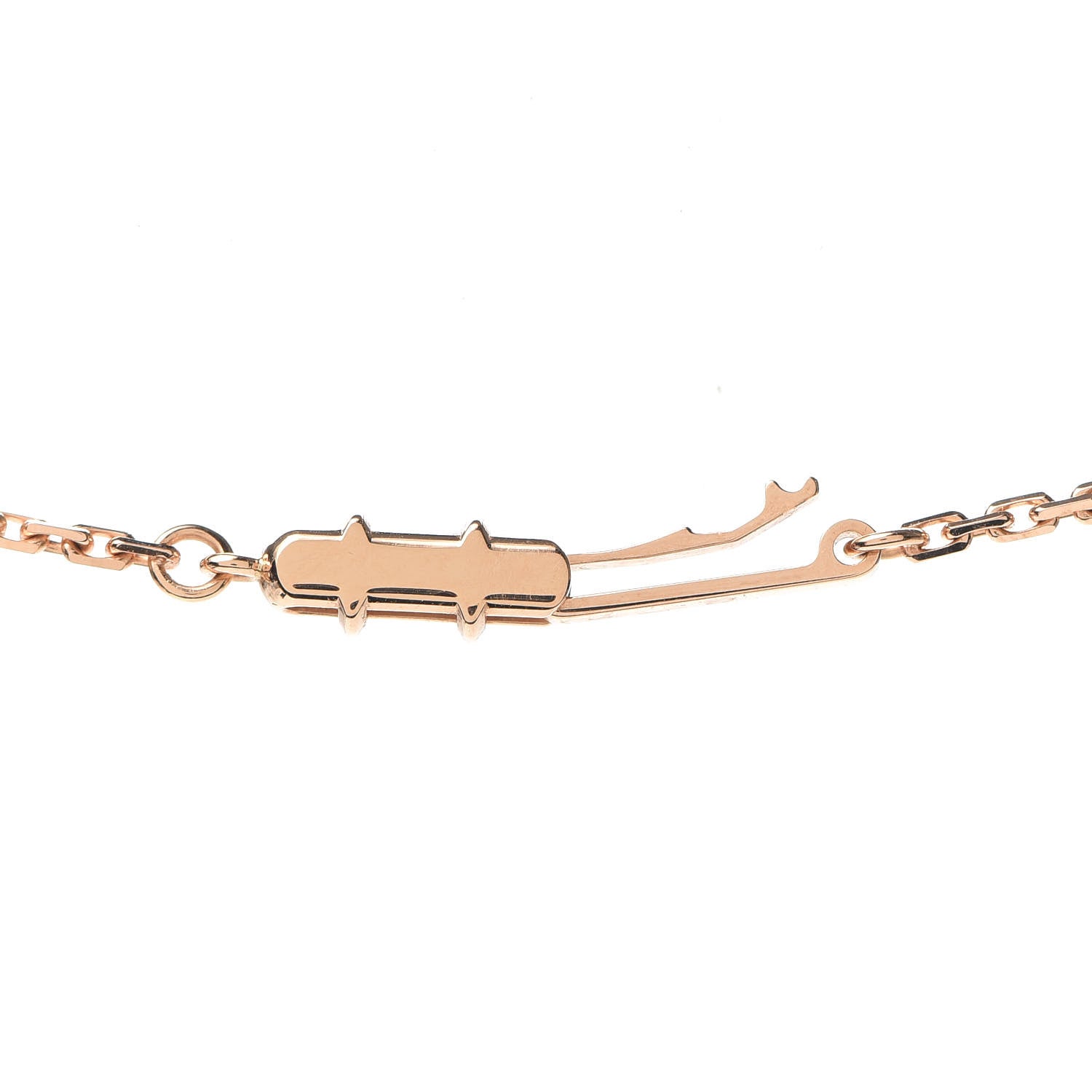 Cartier 18K Pink Gold Diamond LOVE Paved Necklace 6 of 8