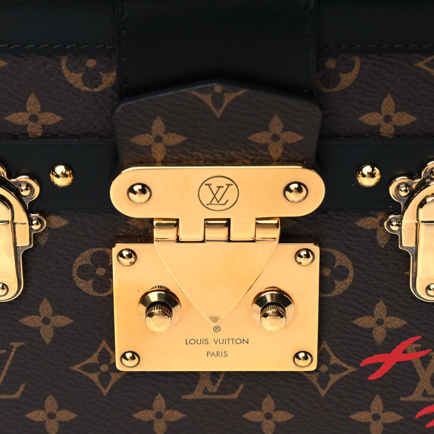 Monogram Petite Malle Black