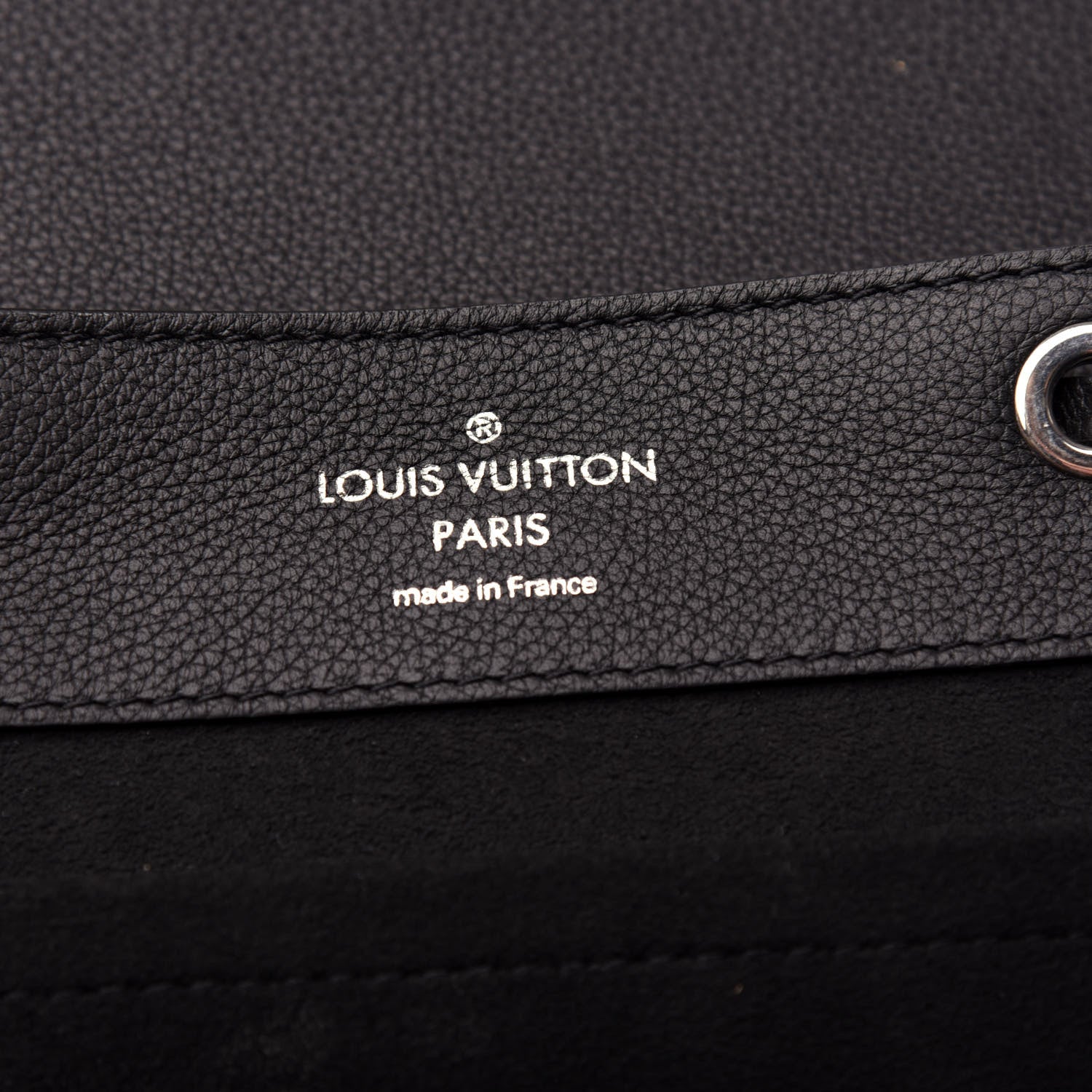 Louis Vuitton Calfskin Lockme Backpack Black 6 of 10