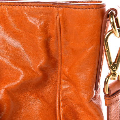 Prada Vitello Shine Top Handle Tote Papaya 16 of 16