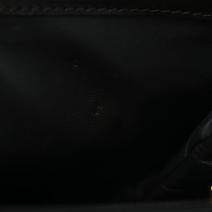 Tom Ford Calfskin Crocodile Embossed Medium Monarch Bag Black 11 of 11