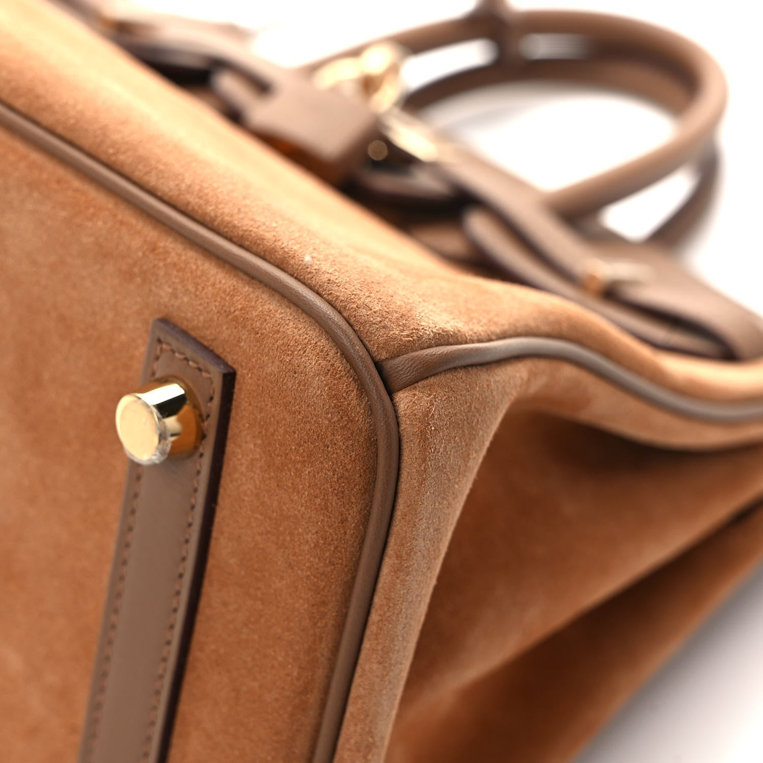 Hermes Veau Doblis Swift Grizzly Birkin 25 Alezan 10 of 11