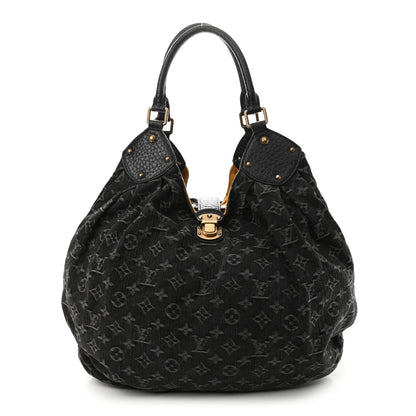 Louis Vuitton Denim Mahina XL Black 1 of 10