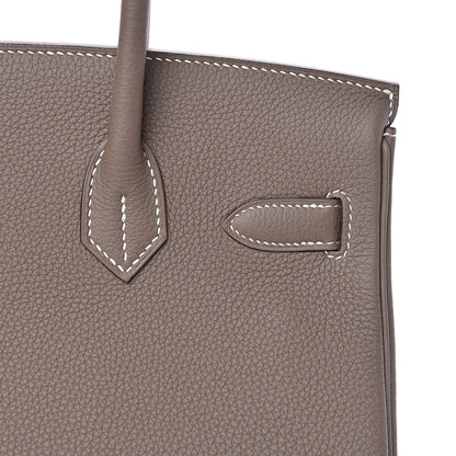 Hermes Togo Birkin 30 Etoupe 26 of 30