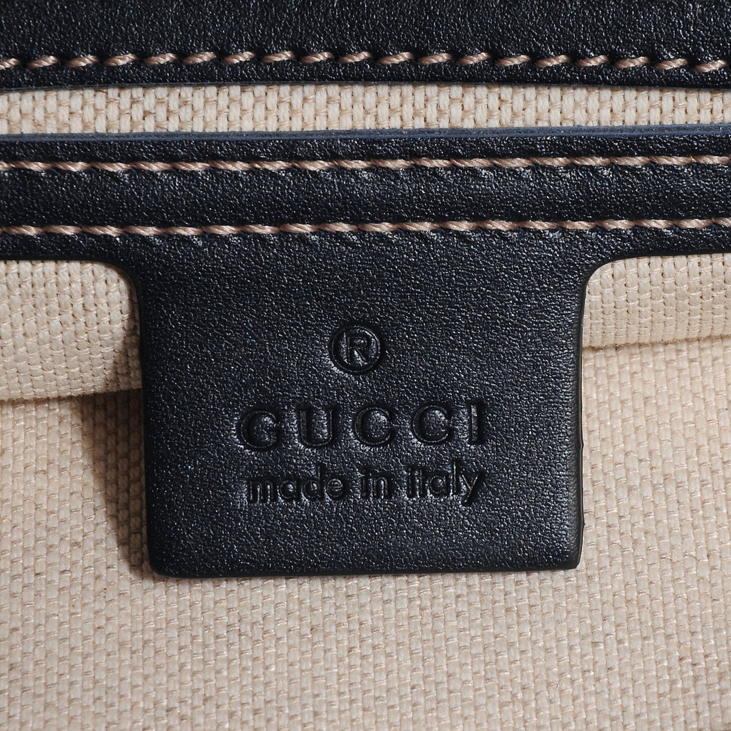 GG Plus Monogram Large Flat Messenger Bag Beige Blue