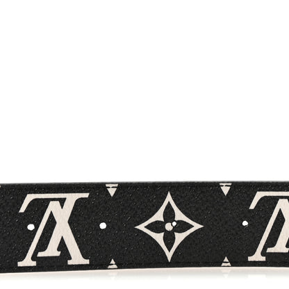 Louis Vuitton Monogram Crafty 30mm Iconic Reversible Belt 90 36 Red Cream Black 4 of 5