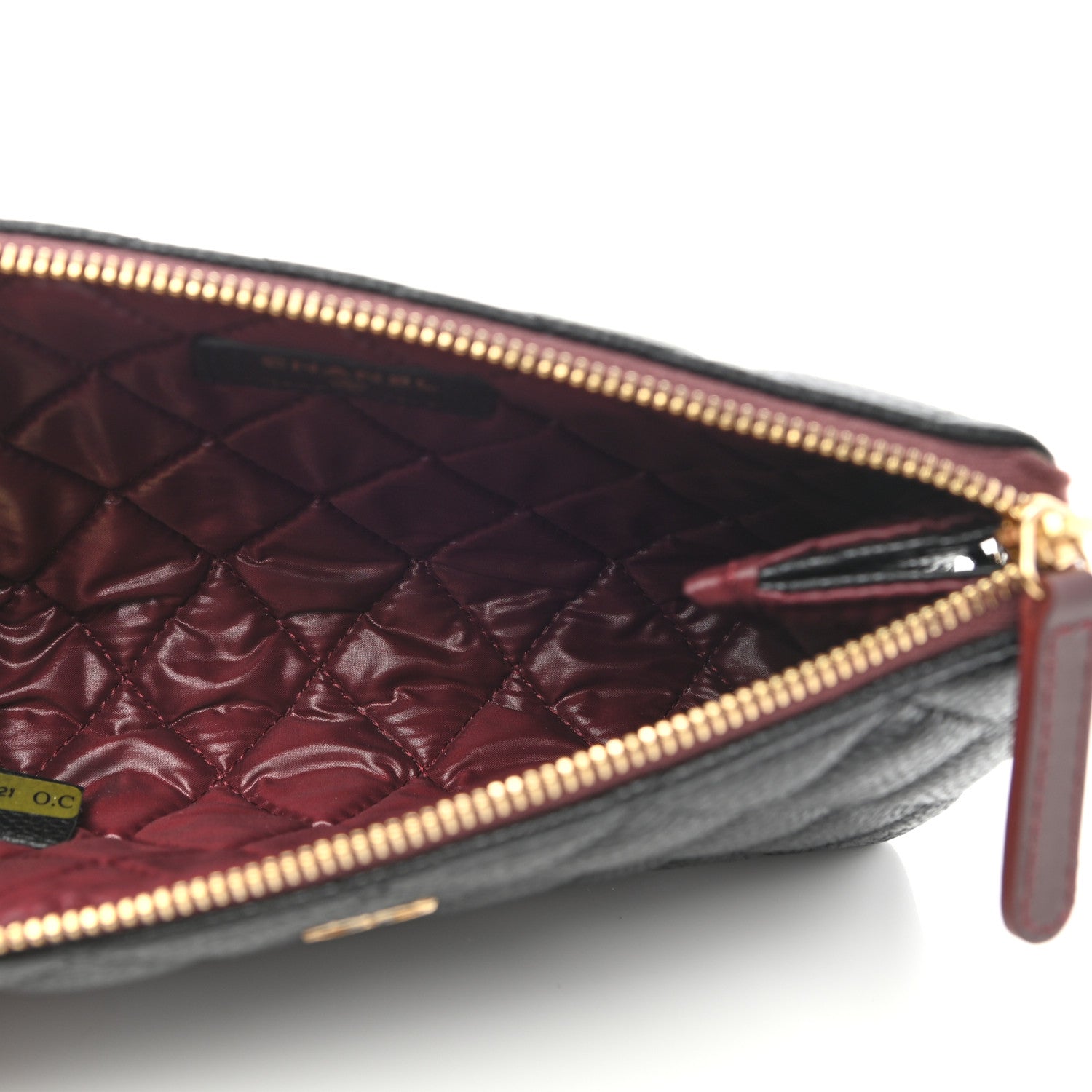 Chanel Caviar Quilted Small Pouch Black 5 of 10