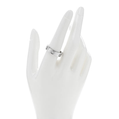 Cartier Platinum Diamond 5.5mm LOVE Ring 58 8.5 2 of 4