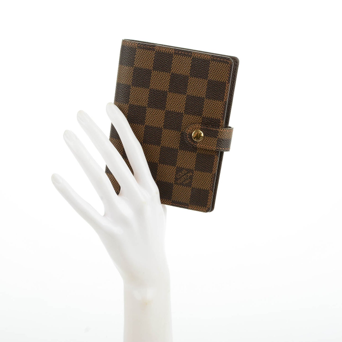Damier Ebene Small Ring Agenda Cover