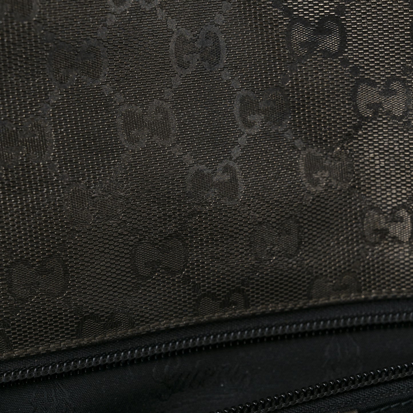 Imprime Monogram Medium Double Buckle Flap Messenger Bag Pewter