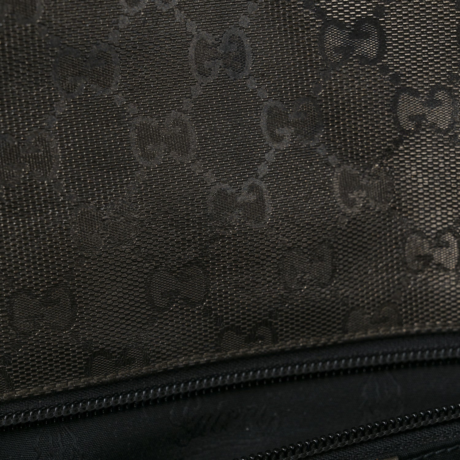 Gucci Imprime Monogram Medium Double Buckle Flap Messenger Bag Pewter 13 of 18