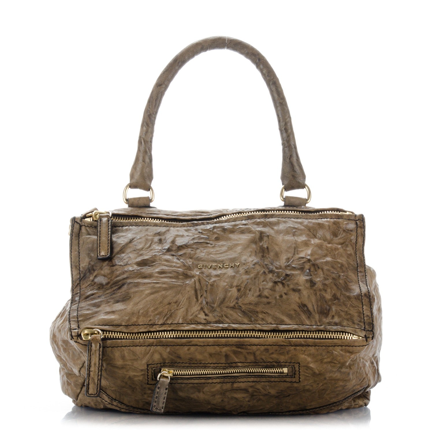 Givenchy Tumbled Sheepskin Medium Pandora Brown 1 of 8