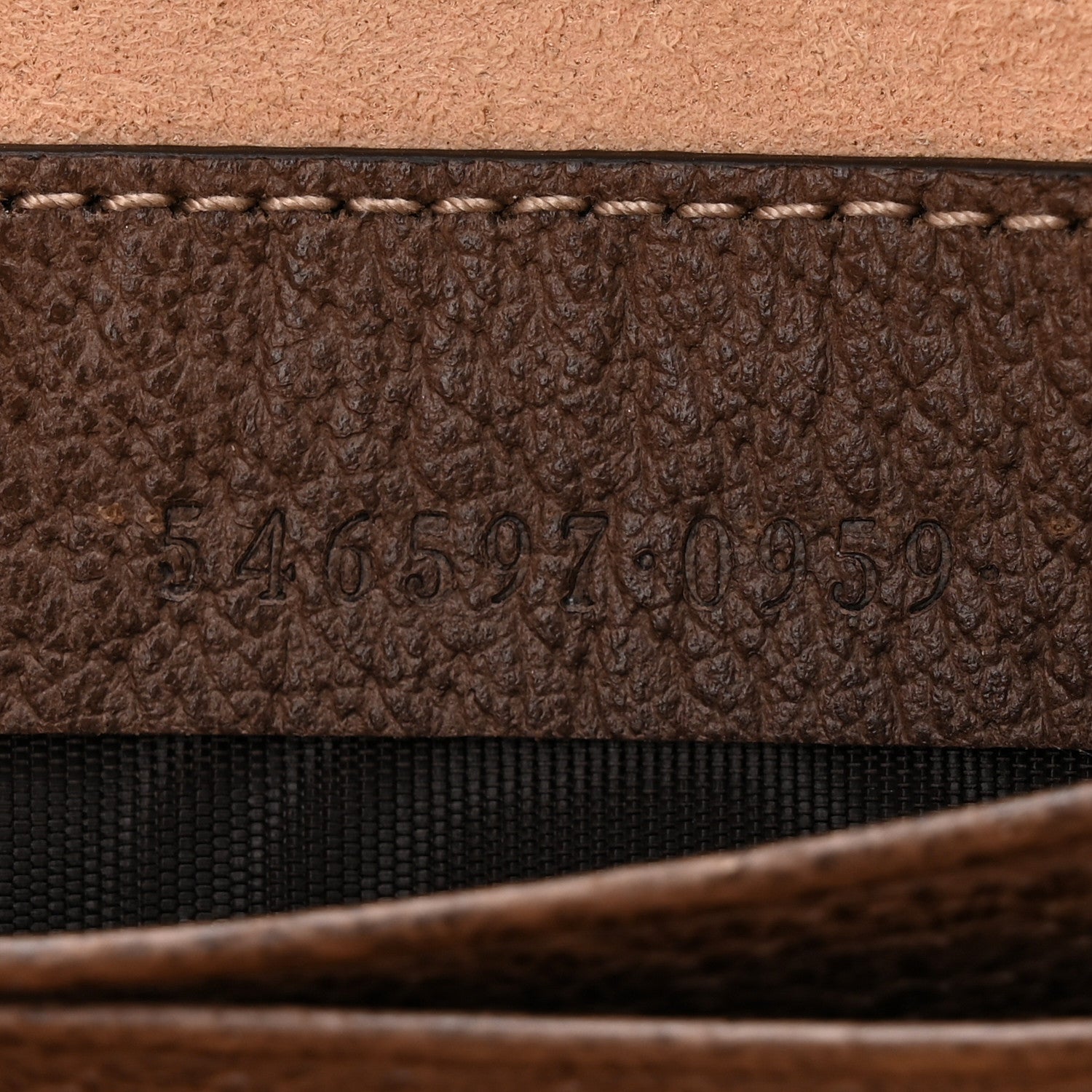 Gucci GG Supreme Monogram Web Mini Ophidia GG Bag Brown 9 of 13