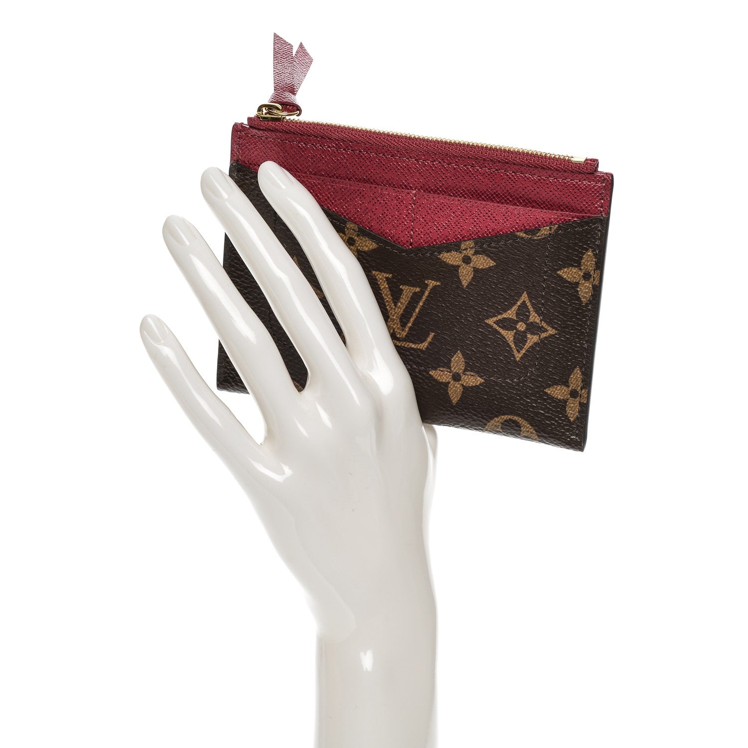 Louis Vuitton Monogram Zipped Card Holder 2 of 6