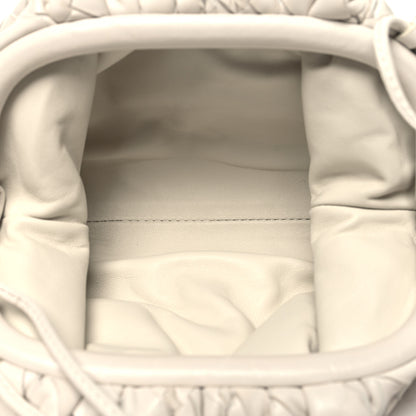 Bottega Veneta Nappa Intrecciato Studded The Mini Pouch Chalk 5 of 10