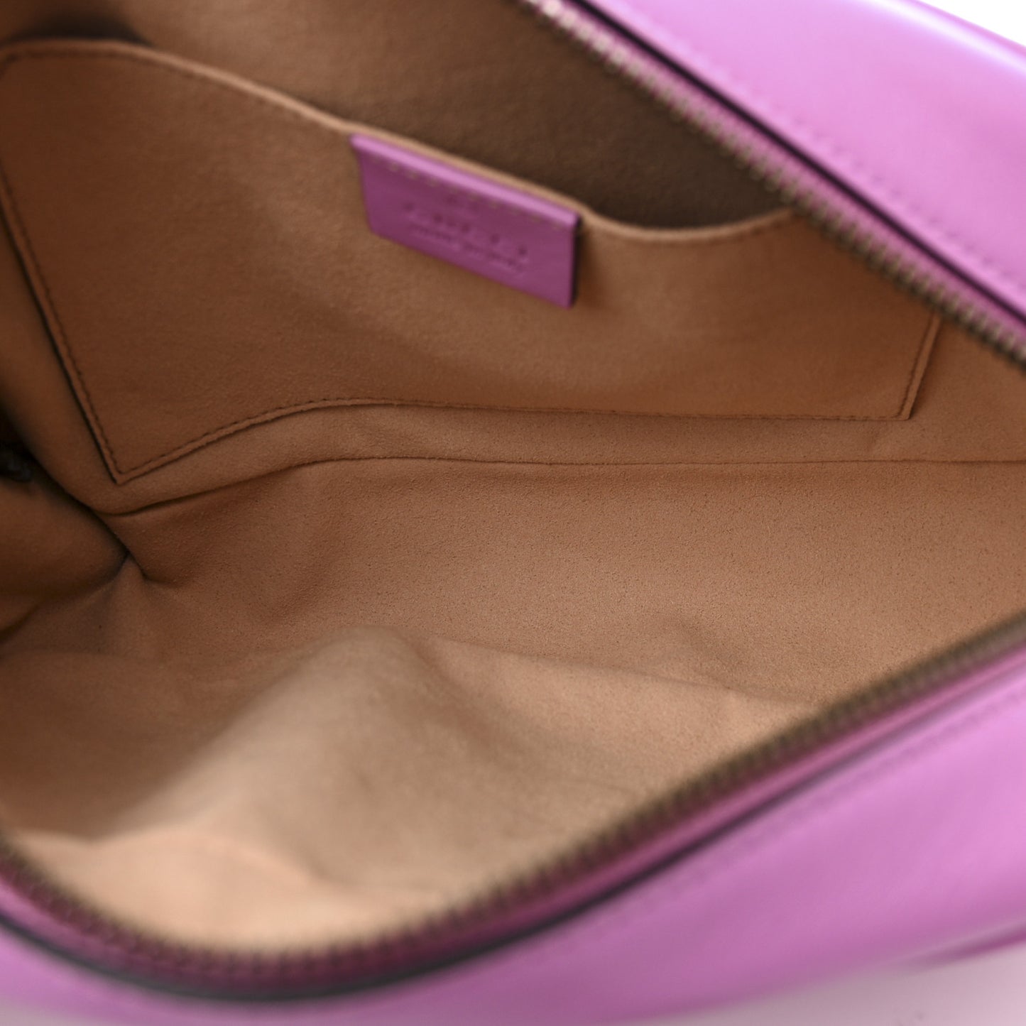 Calfskin Matelasse Small GG Marmont Chain Shoulder Bag Candy Mousse