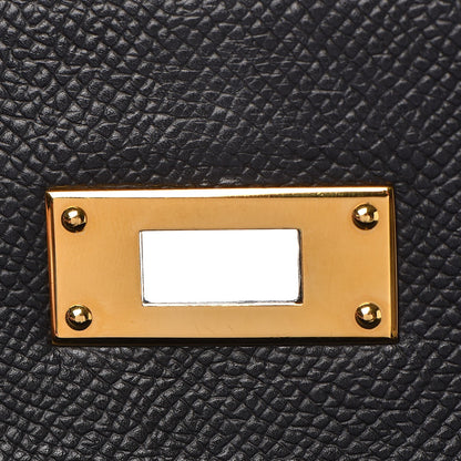 Hermes Epsom Kelly Sellier 32 Black 20 of 34