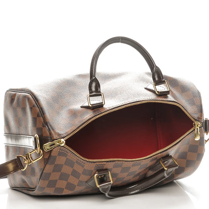 Louis Vuitton Damier Ebene Speedy Bandouliere 30 5 of 8