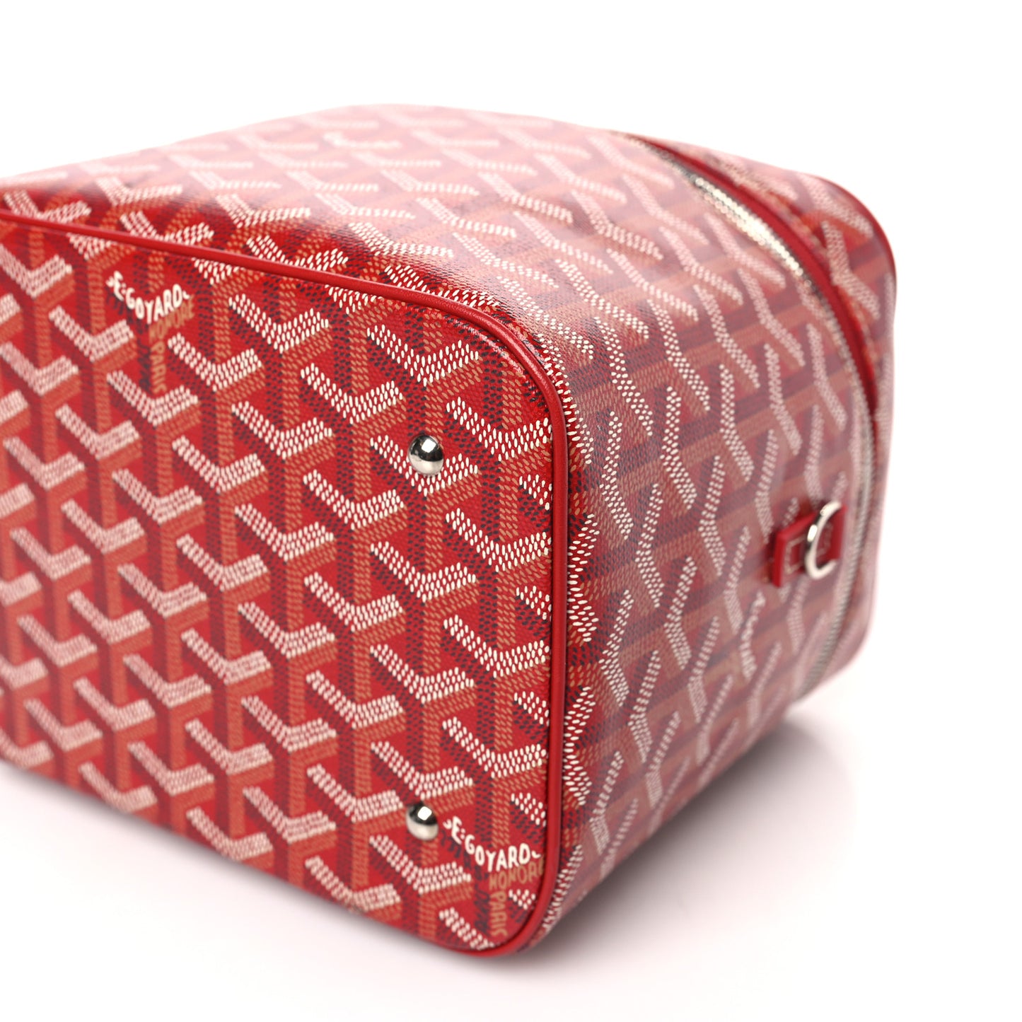 Goyardine Muse Vanity Case Red