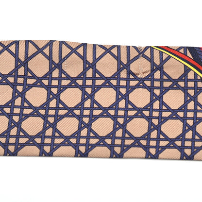 Hermes Silk Les Voitures A Transformation Twilly Rouge Bleu Gris 2 of 4