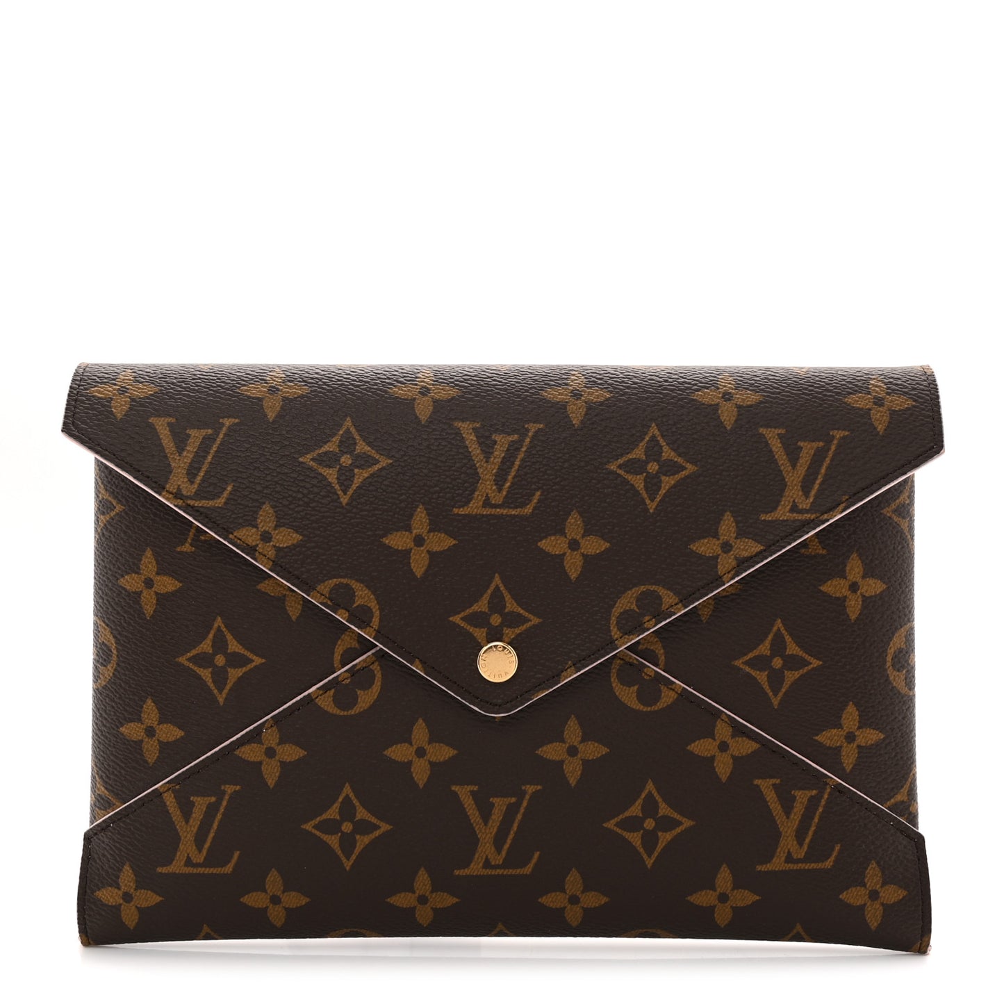 Monogram Large Kirigami Pochette Insert Rose Ballerine