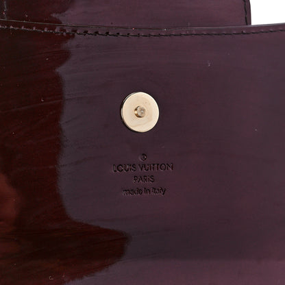 Louis Vuitton Patent Sobe Clutch Rouge Fauviste 6 of 10
