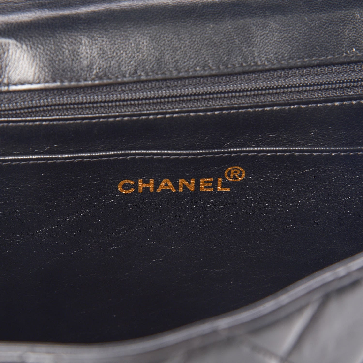 Chanel Lambskin Quilted Jumbo Single Flap Black 6 of 11