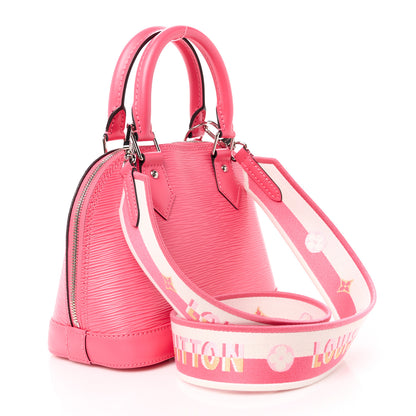 Louis Vuitton Epi Jacquard Alma BB Dragon Fruit 3 of 13