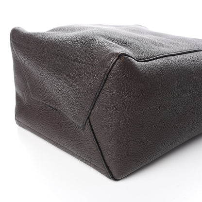 Celine Goatskin Sangle Bucket Bag Dark Taupe 9 of 15