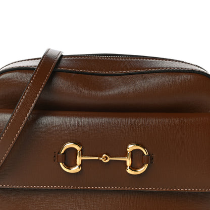 Gucci Azalea Calfskin Small Horsebit 1955 Shoulder Bag Brown Sugar 8 of 13