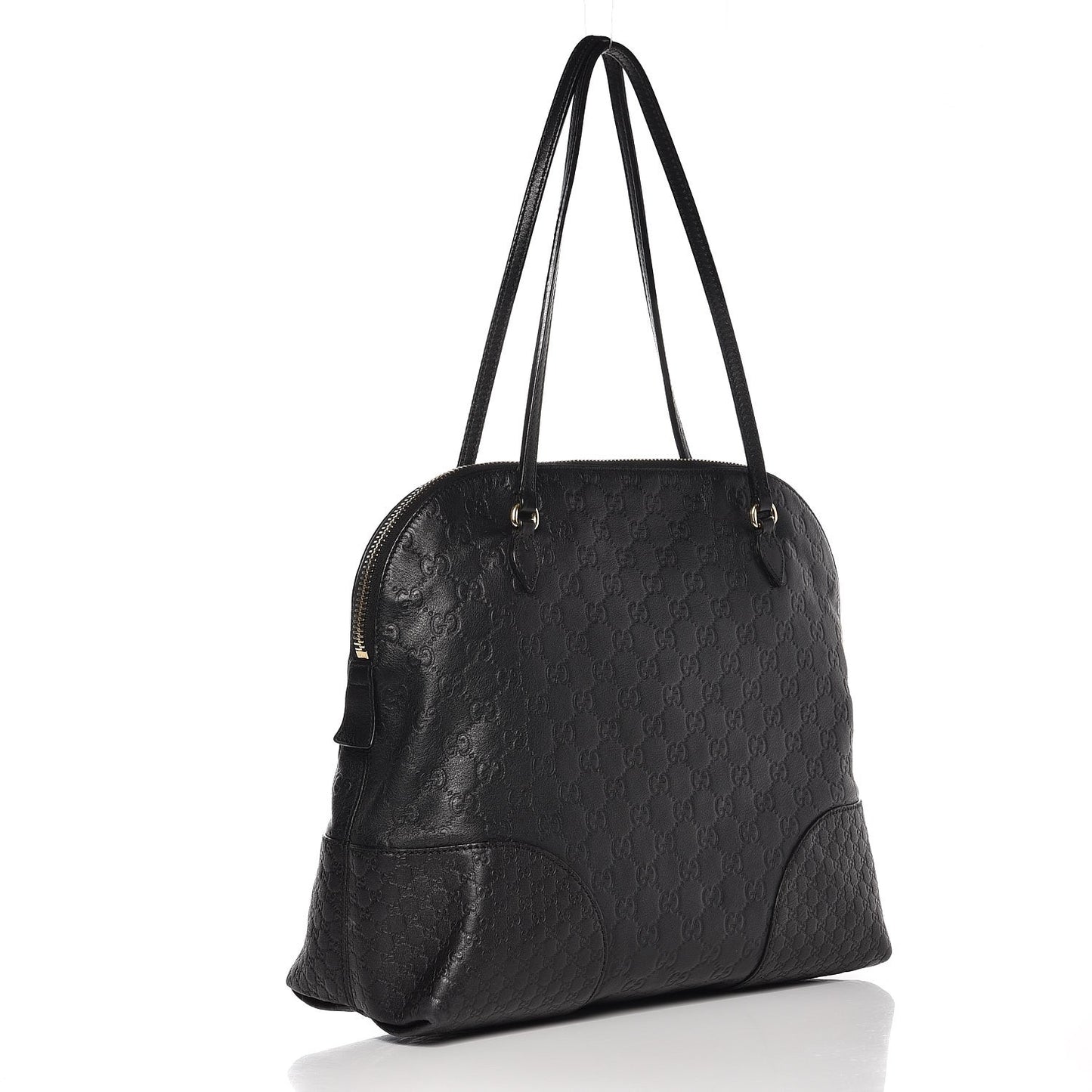 Guccissima Medium Bree Shoulder Bag Black