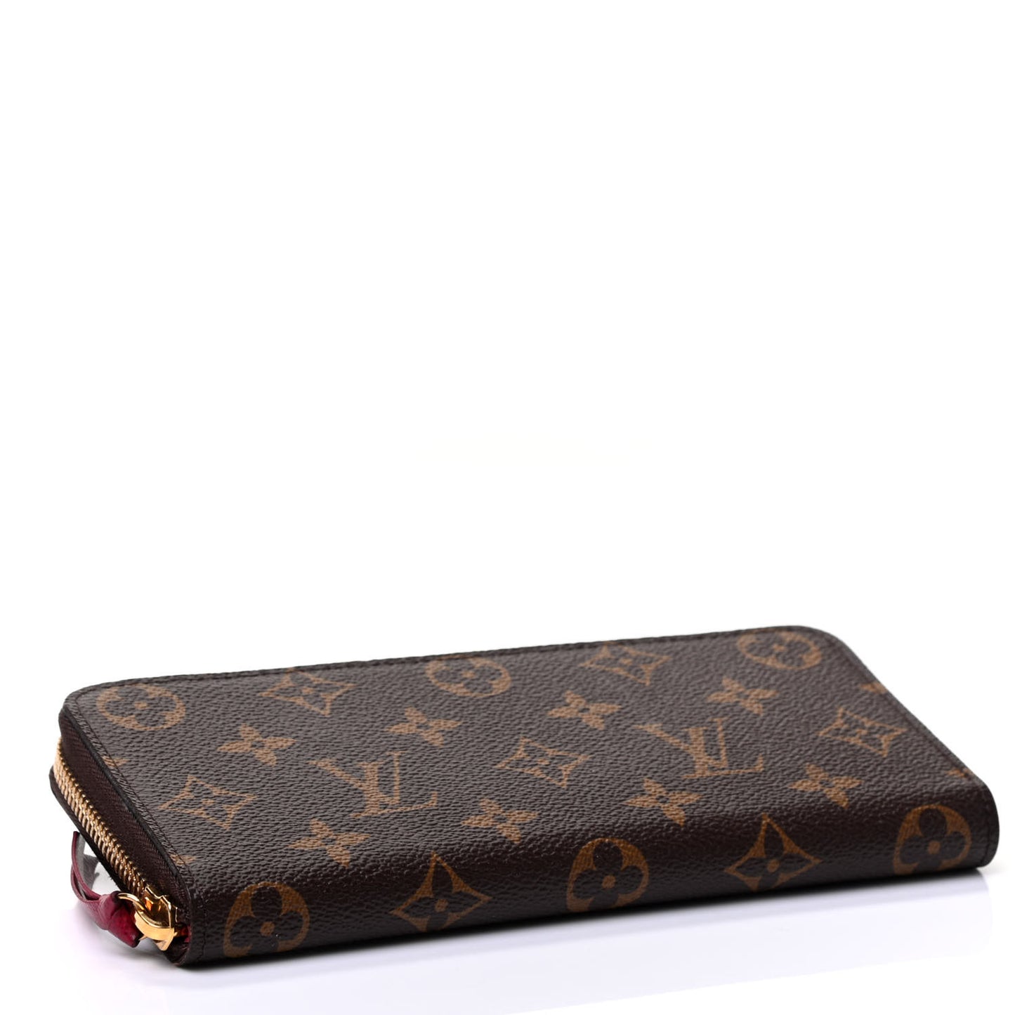 Monogram Clemence Wallet Fuchsia