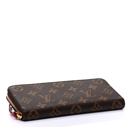 Louis Vuitton Monogram Clemence Wallet Fuchsia 3 of 4