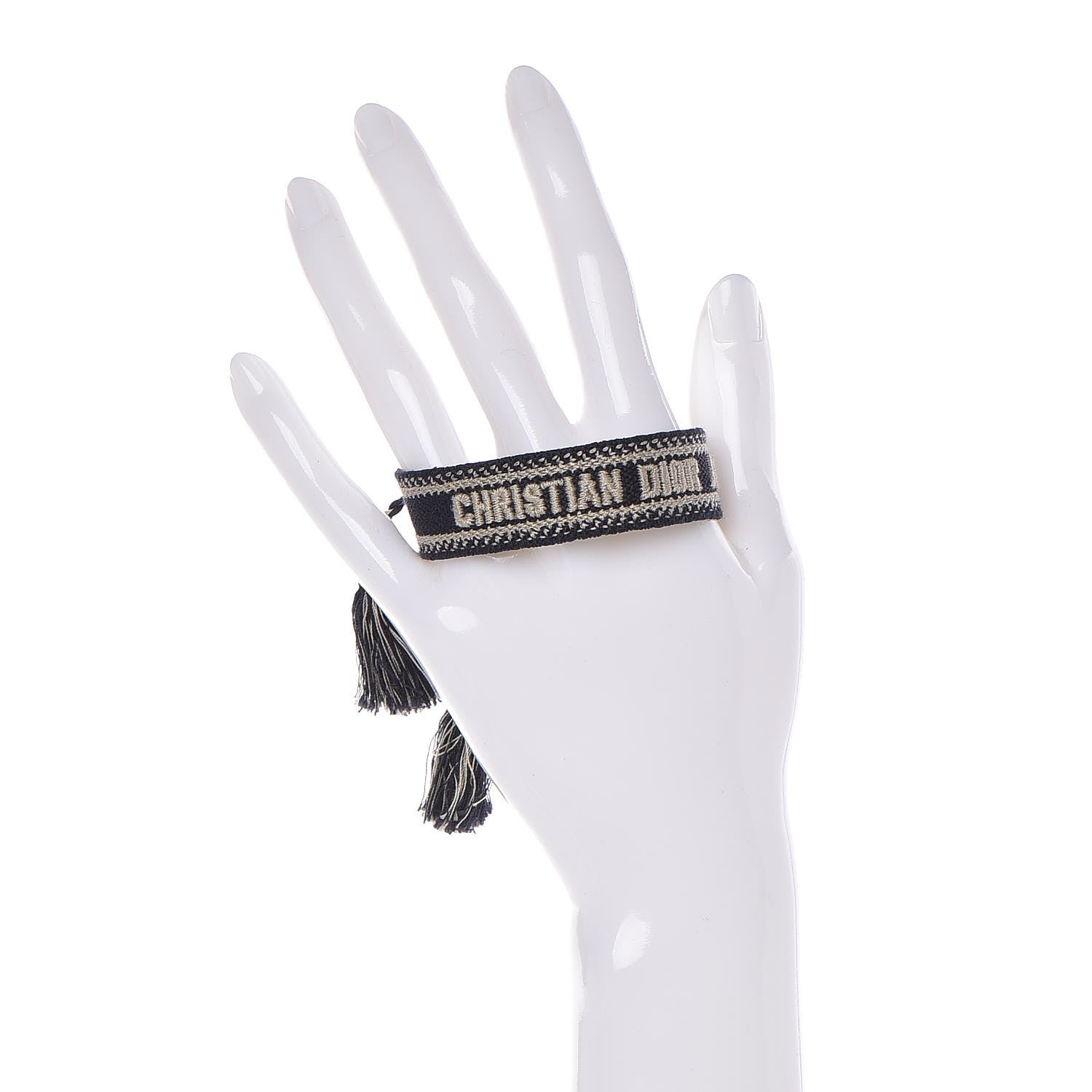 Christian Dior Woven Cotton J'Adior Friendship Bracelet Set 2 of 6