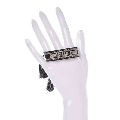 Christian Dior Woven Cotton J'Adior Friendship Bracelet Set 2 of 6