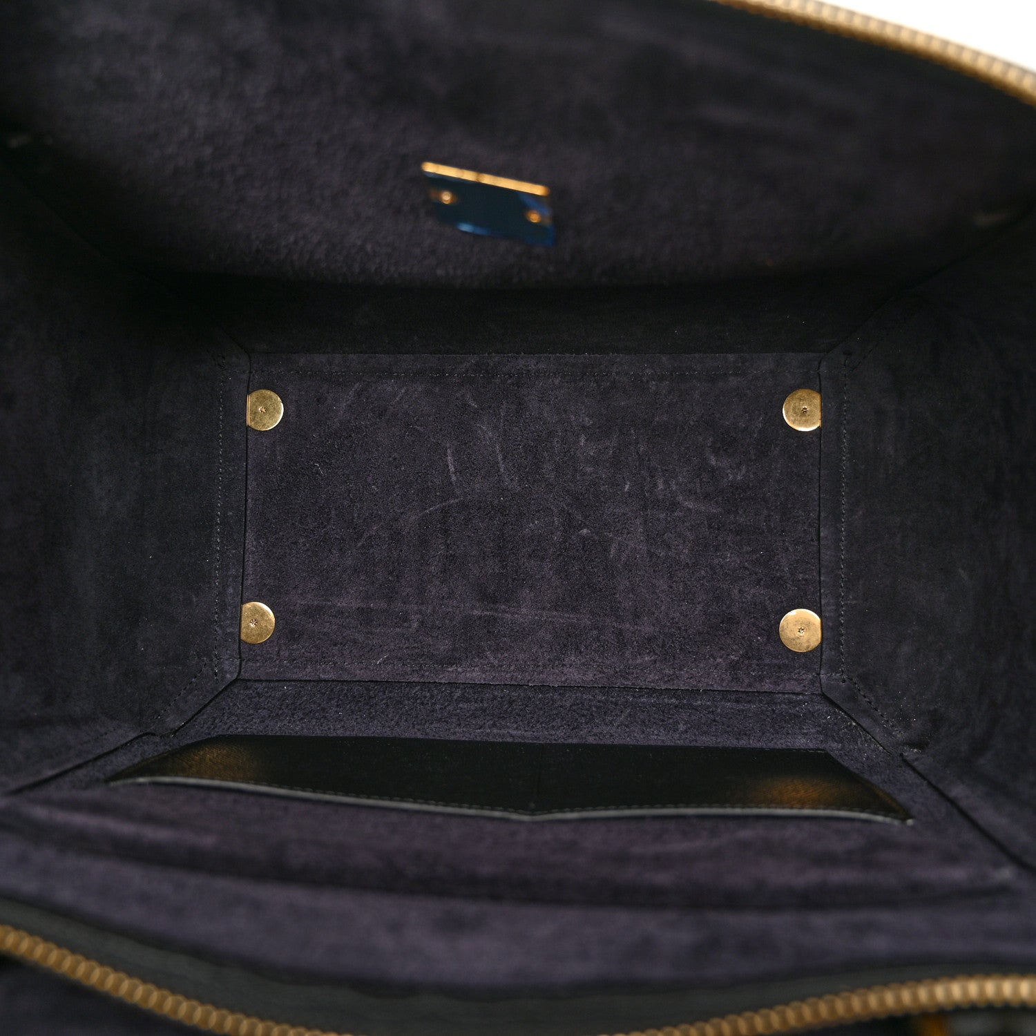 Celine Grained Calfskin Mini Belt Bag Black 5 of 10