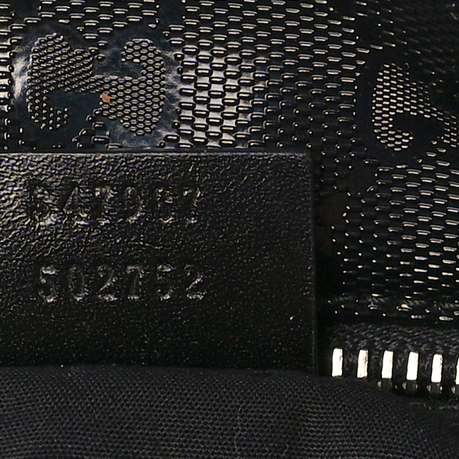 Gucci Imprime Monogram Web 500 Tote Black 7 of 9