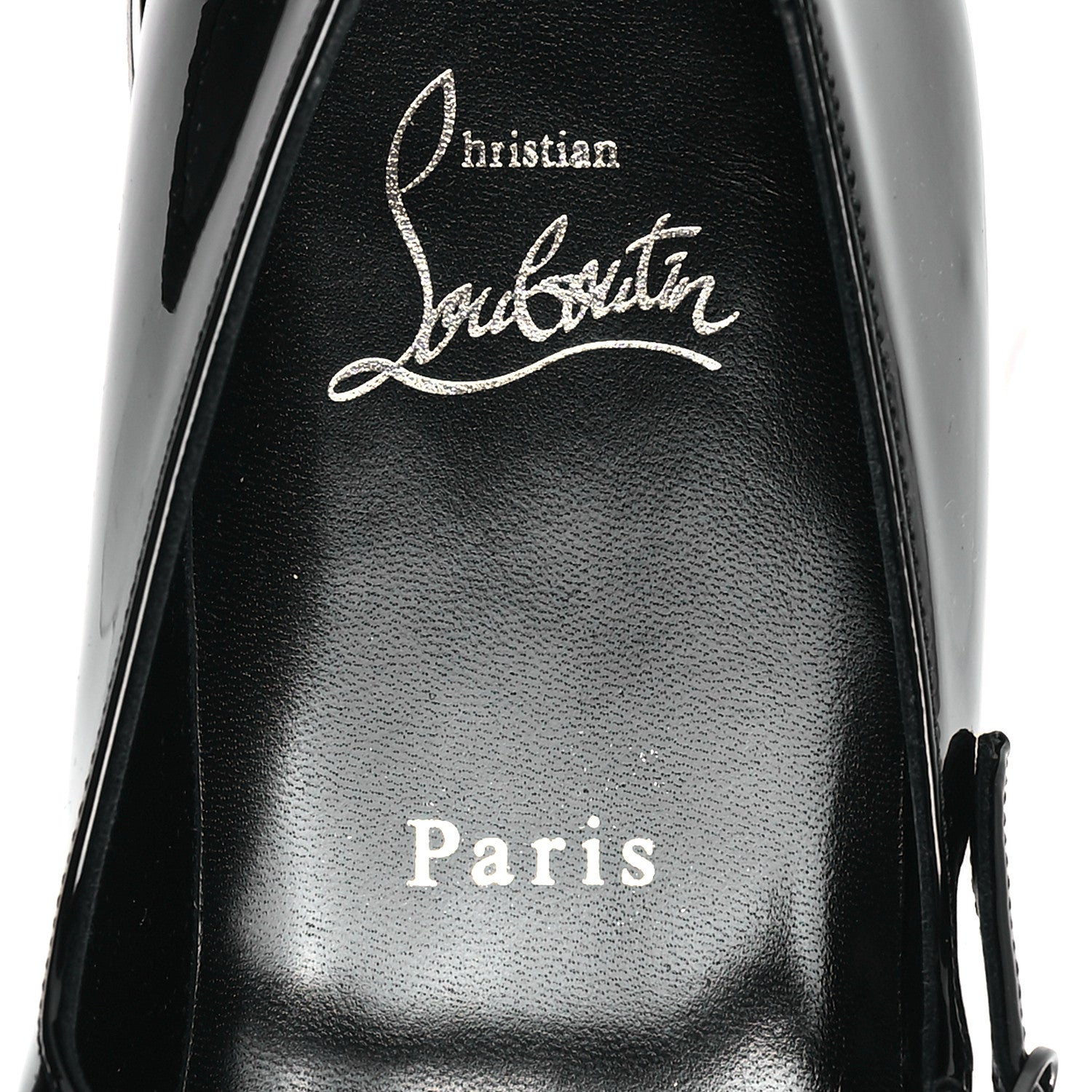 Christian Louboutin Patent Sweet Jane Flats 40 Black 8 of 9