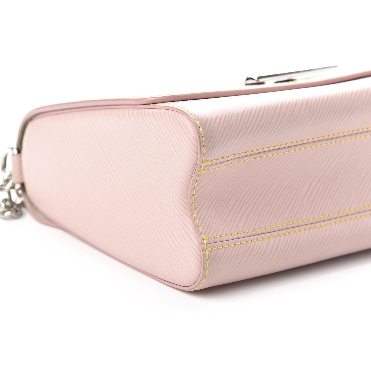 Epi Twist Shoulder Bag MM Rose Ballerine