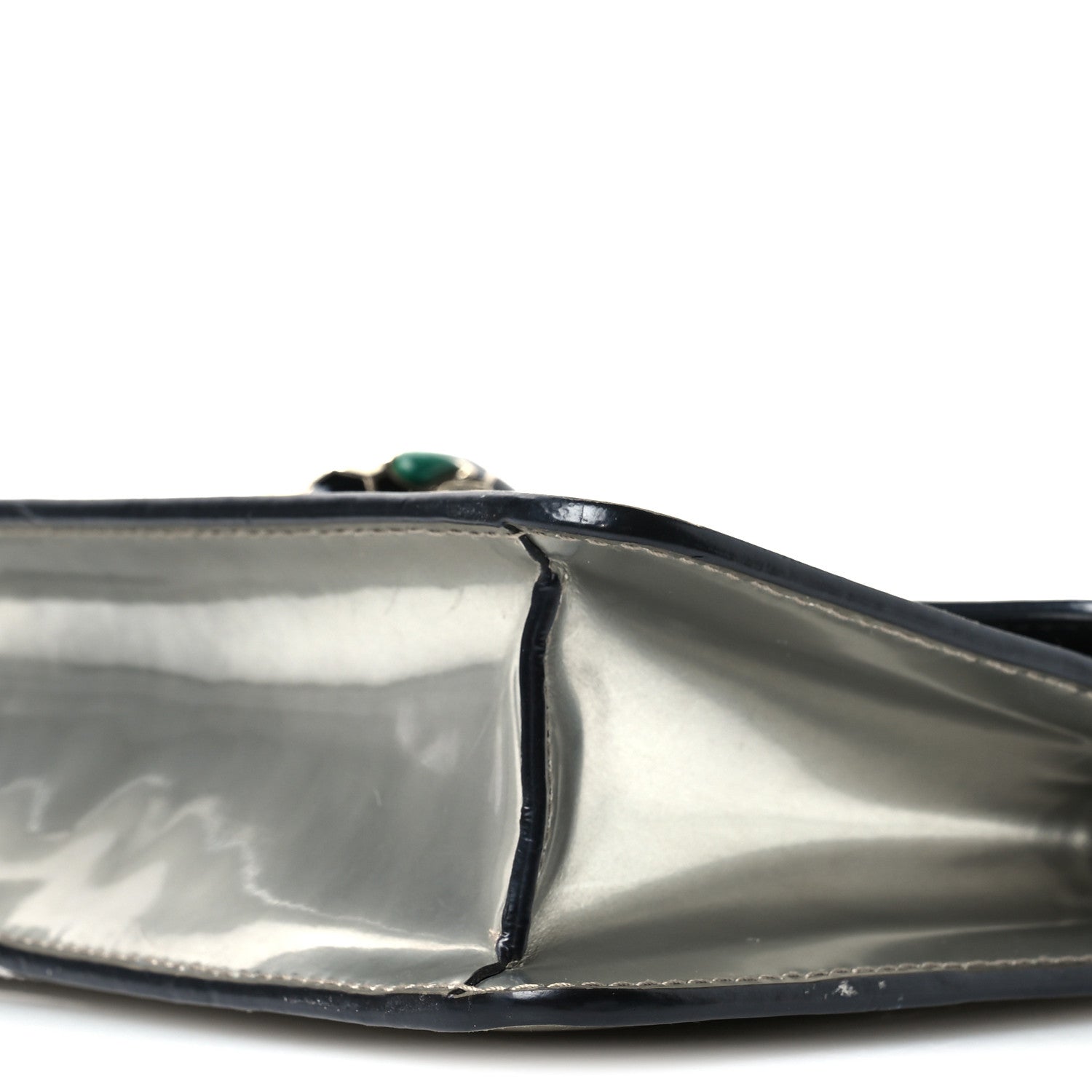 Bulgari Metallic Serpenti Forever Small Shoulder Bag Silver 11 of 11