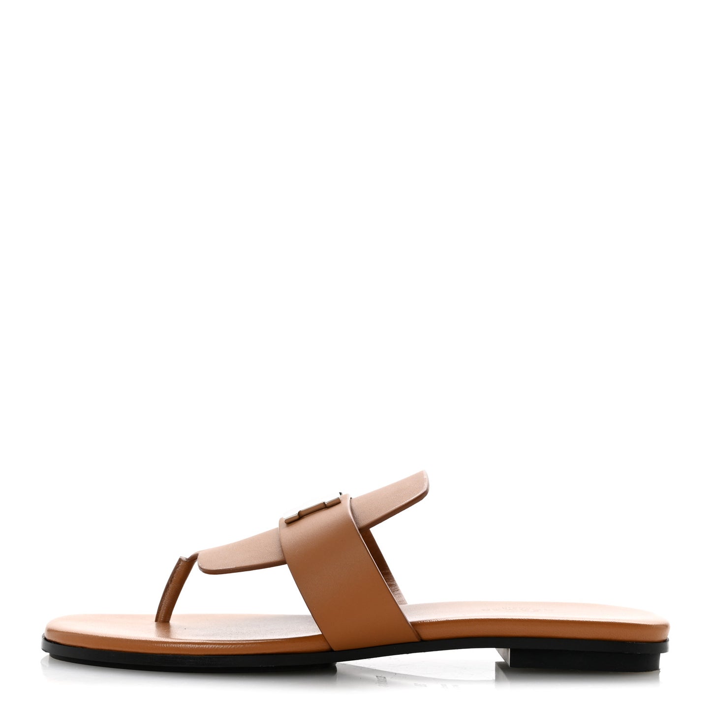 Calfskin Womens Galerie Sandals 39 Gold